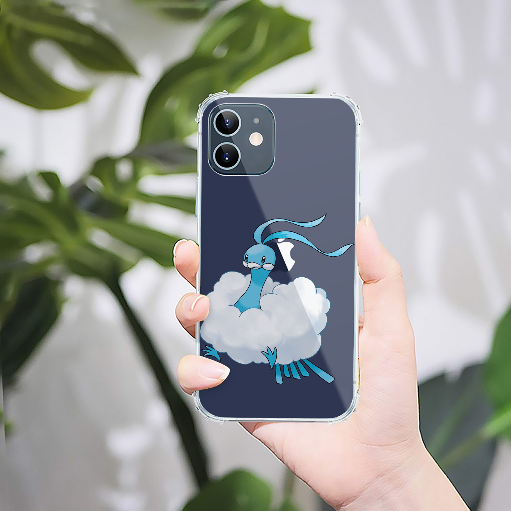 （画像用） ポケットモンスター Pokémon 【iPhone 12シリーズ対応】透明スマホケース（クリアソフトケース）